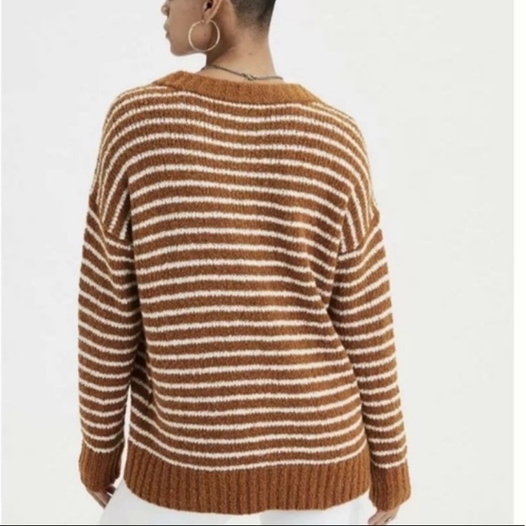 Striped American Eagle Sweater - Picture 2 of 4